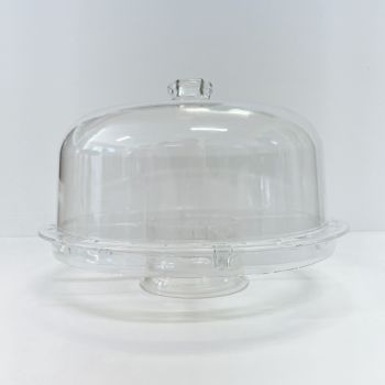Acrylic Stand with Dome Lid