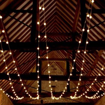 Coloured festoon Lights