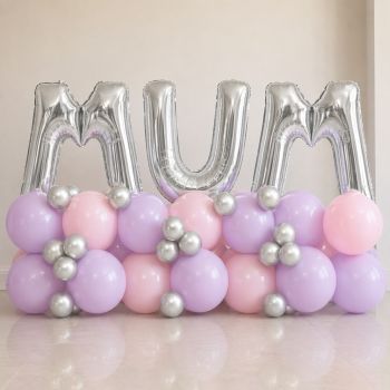 Mum Balloon Garland Centrepiece