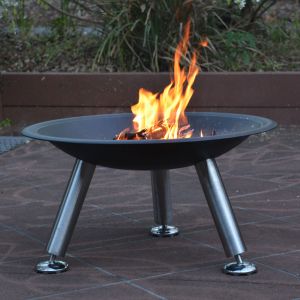 75cm Fire Pit with 15kg Firewood