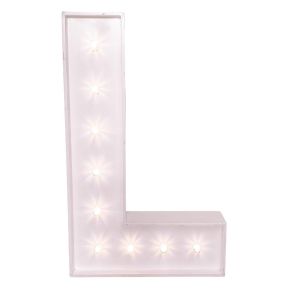 "L" Vegas Letter  Light 150cm Tall