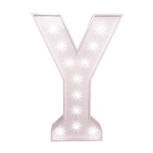 "Y" Vegas Letter  Light 150cm Tall